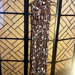 CHRISTIE AUSTIN SIZE 16 PRINT DRESS